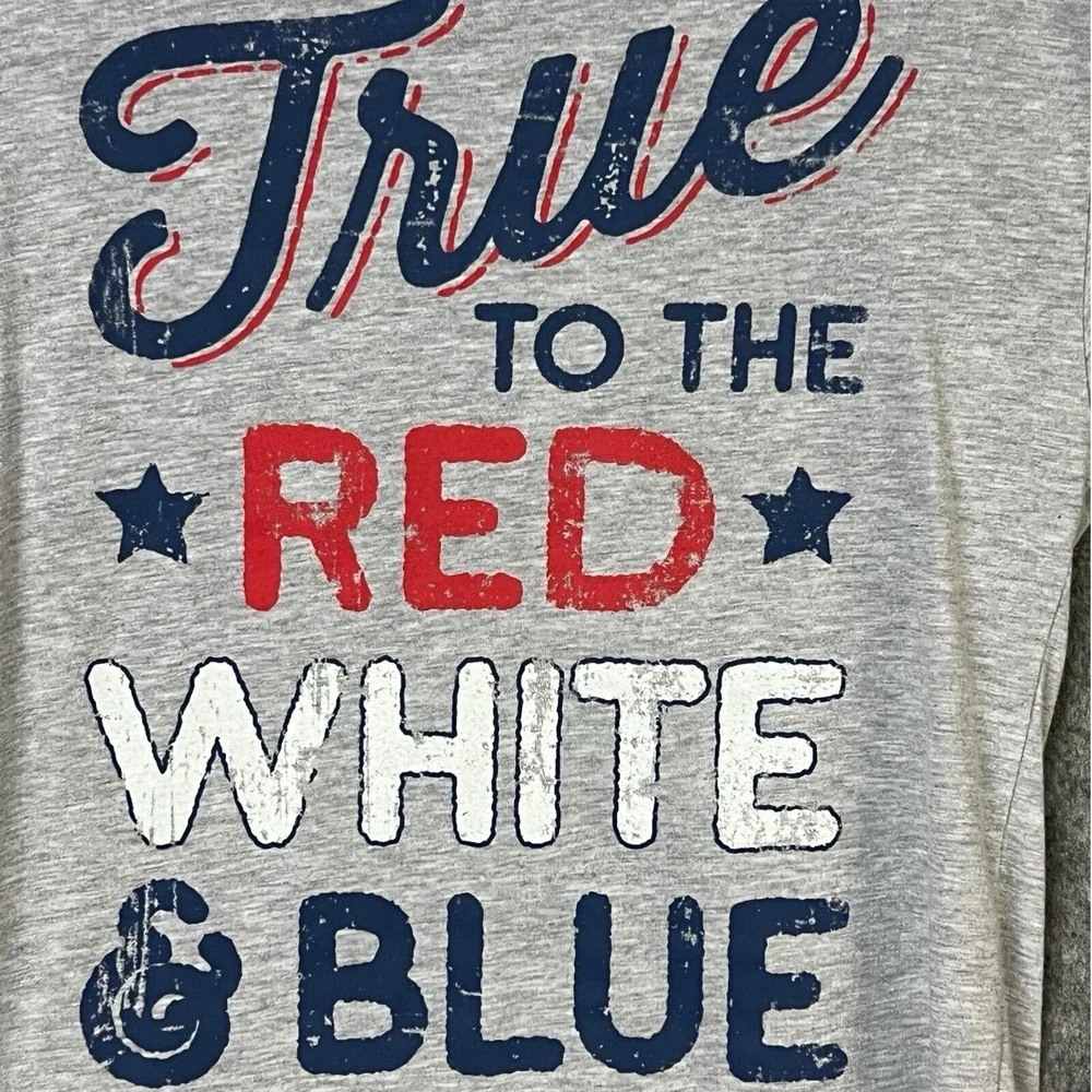 Way To‎ Celebrate T-Shirt Small Gray Graphic Patriotic Americana USA Streetwear